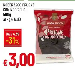 Famila Noberasco Prugne con Nocciolo offerta