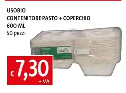 Famila USOBIO CONTENITORE PASTO + COPERCHIO 600 ML offerta