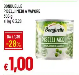 Famila BONDUELLE PISELLI MEDI A VAPORE offerta