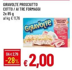 Famila GIRAVOLTE PROSCIUTTO COTTO / AI TRE FORMAGGI offerta