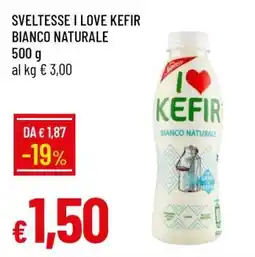 Famila Sveltesse I Love Kefir Bianco Naturale offerta