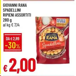 Famila Giovanni Rana Spadellini Ripieni Assortiti offerta