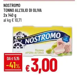Famila NOSTROMO Tonno all’Olio di Oliva offerta