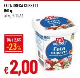 Famila FETA GRECA CUBETTI offerta
