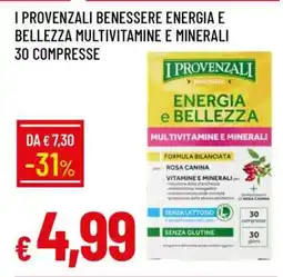 Famila I Provenzali Benessere Energia e Bellezza Multivitamine e Minerali 30 Compresse offerta