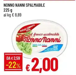 Famila NONNO NANNI SPALMABILE offerta
