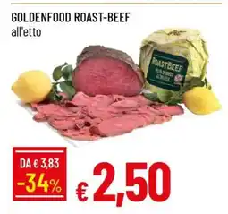 Famila GOLDENFOOD ROAST-BEEF offerta