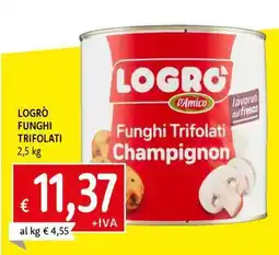Famila LOGRÒ FUNGHI TRIFOLATI offerta