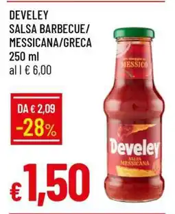 Famila DEVELEY SALSA BARBECUE/MESSICANA/GRECA offerta