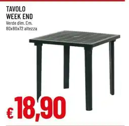 Famila TAVOLO WEEK END offerta