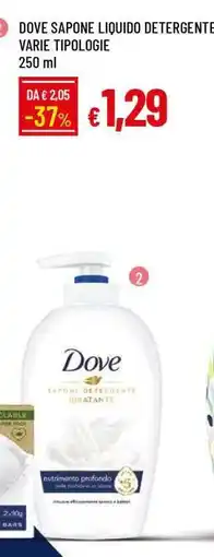 Famila Dove Sapone Liquido Detergente offerta