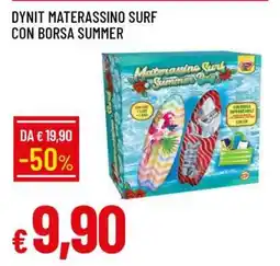 Famila DYNIT MATERASSINO SURF CON BORSA SUMMER offerta