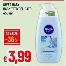 Famila NIVEA BABY BAGNETTO DELICATO offerta