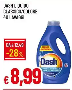 Famila DASH LIQUIDO CLASSICO/COLORE 40 LAVAGGI offerta