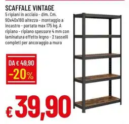 Famila SCAFFALE VINTAGE offerta