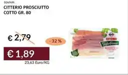 Prezzemolo e Vitale Citterio prosciutto cotto offerta