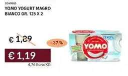 Prezzemolo e Vitale Yomo yogurt magro bianco offerta