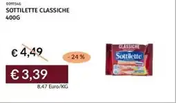 Prezzemolo e Vitale Sottilette classiche offerta