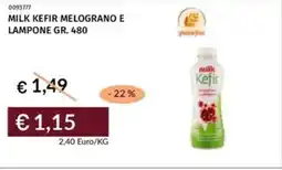 Prezzemolo e Vitale Milk kefir melograno e lampone offerta