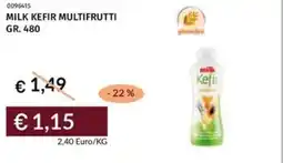 Prezzemolo e Vitale Milk kefir multifrutti offerta