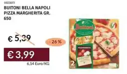 Prezzemolo e Vitale Buitoni bella napoli pizza margherita offerta