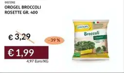 Prezzemolo e Vitale Orogel broccoli rosette offerta