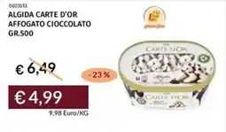 Prezzemolo e Vitale Algida carte d'or affogato cioccolato offerta