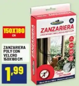 Risparmio Casa Zanzariera poly con velcro offerta