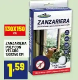 Risparmio Casa Zanzariera poly con velcro offerta