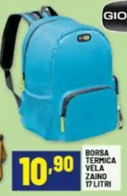 Risparmio Casa Borsa termica vela zaino offerta