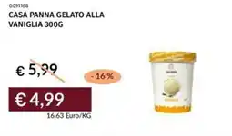 Prezzemolo e Vitale Casa panna gelato alla vaniglia offerta
