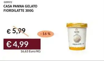 Prezzemolo e Vitale Casa panna gelato fiordilatte offerta