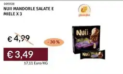 Prezzemolo e Vitale Nuii mandorle salate e miele offerta