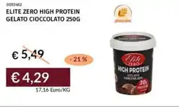 Prezzemolo e Vitale Elite zero high protein gelato cioccolato offerta