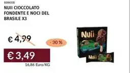 Prezzemolo e Vitale Nuii cioccolato fondente e noci del brasile offerta