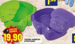 Risparmio Casa Piscina-sabbiera ippopotamo offerta