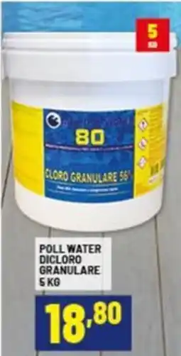 Risparmio Casa Poll water dicloro granulare offerta