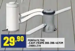 Risparmio Casa Pompa filtro easy frame offerta