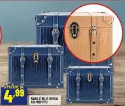 Risparmio Casa Baule blu-rosa xs mdf/pu offerta