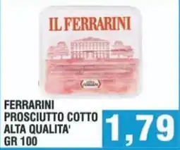 Bitar Ferrarini prosciutto cotto alta qualita' offerta