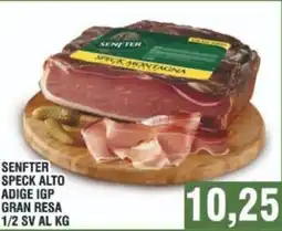 Bitar Senfter speck alto adige igp gran resa 1/2 sv offerta