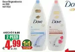 Elite Dove Bagnodoccia vari tipi 2 pezzi offerta