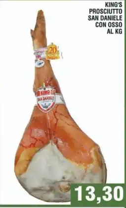 Bitar King's prosciutto san daniele con osso offerta