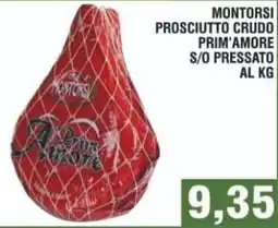 Bitar Montorsi prosciutto crudo prim'amore s/o pressato offerta