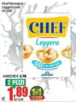 Elite Chef Parmalat Leggera brik 2 pezzi offerta