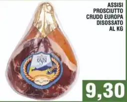 Bitar Assisi prosciutto crudo europa disossato offerta