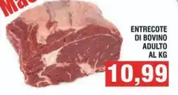 Bitar Entrecote di bovino adulto offerta