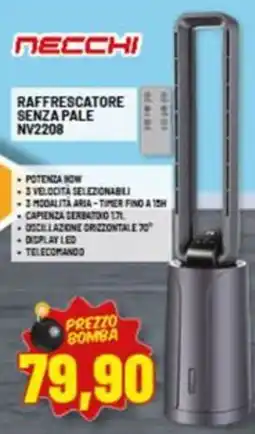 Risparmio Casa Necchi raffrescatore senza pale offerta