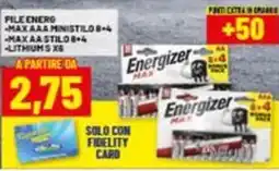 Risparmio Casa Energizer File energo offerta