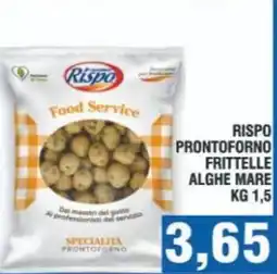Bitar Rispo prontoforno frittelle alghe mare offerta